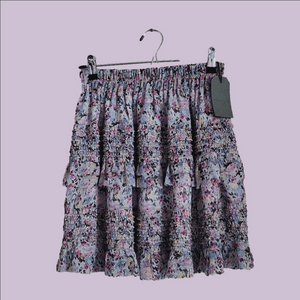 All Saints Floral Mini Skirt - Multicolor